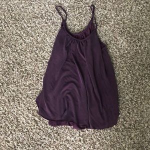 Cute maroon soft and sexy tank top